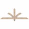 Ekena Millwork Redmond Smooth Timber Gable Bracket, Douglas Fir, 60"W x 22"H x 3 1/2"D x 3 1/2"F, 9/12 Pitch GBW060X22X0404RED00SDF - alternate 1